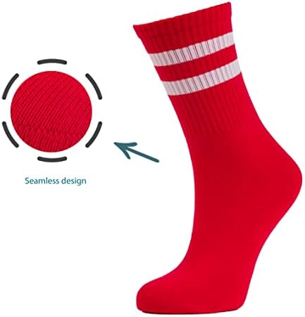 Чорапи памук Унисекс Един Размер С окраската, Абсорбиращи Влагата, Многослоен, Безшевни Чорапи За Мъже и Жени