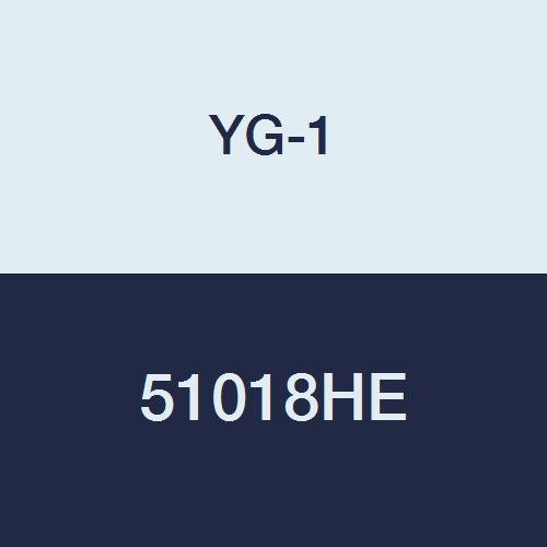 Бележка fresa YG-1 51018HE HSS, с 2 отводнителни Канали, Дребничка, с цилиндрична форма, Двойна, TiAlN-Extreme Finish,