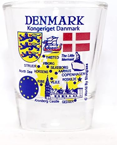 Дания Серия ЕС Забележителности и икони Чаша