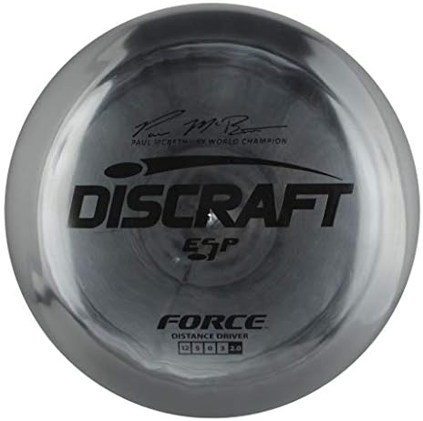 Диск за голф Discraft Ограничена серия Paul McBeth Signature ESP Force Distance Driver Disc Golf (Цветовете може