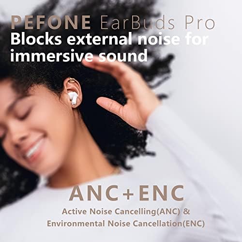 Безжични Слушалки LADUMU Earbud Pro Зарядно Устройство за Портативни Слушалки Безжични Интерактивни Мини Настоящите