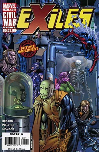 Хъшове (Marvel) 79 FN ; Комикс на Marvel | Тони Бедард Несъвършен бъдещето