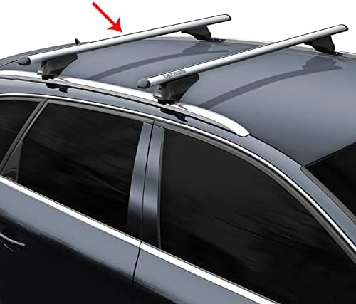 Набор от Поперечин багажника OMAC на покрива за Lincoln Aviator 2020-2023 Сребро, Багажника на колата, Зареди 198