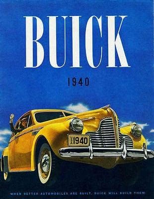 1940 Buick - Рекламен Магнит за реклама
