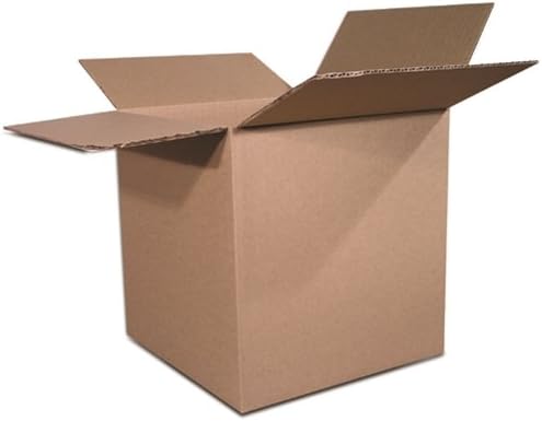 Опаковка за купувачи на едро 12 x 6 x 8 инча опаковъчни кутии, 25 парчета (BS120608)