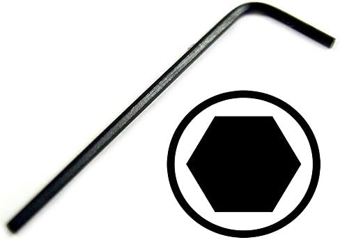 Шестограмен ключ JT Custom с къс лост 1,5 мм, L-Образен ключ, 2 Малки опаковки Метрични размери (1.5 мм)