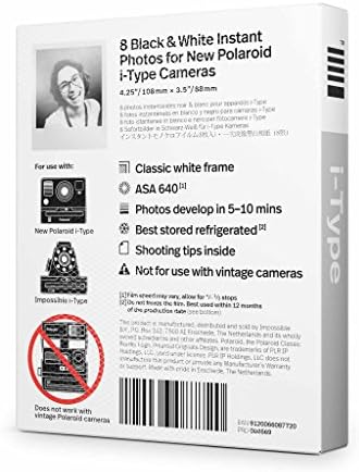 Оригиналите на Polaroid - 4669 - Черно-бял филм за i-Type