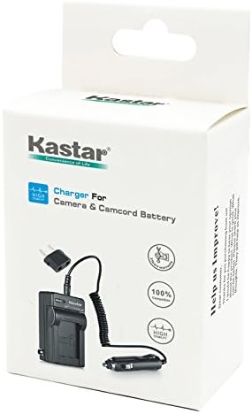 Kastar Home Комплект за пътуване и зарядно устройство за смяна на цифров фотоапарат Olympus E-500, E-510, E-520