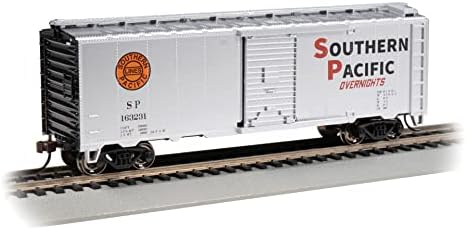 Влакове Бахмана - 40 фута товарен ВАГОН PS1 - Southern Pacific™ #163231 - НОЩУВКИ - ХО Scale