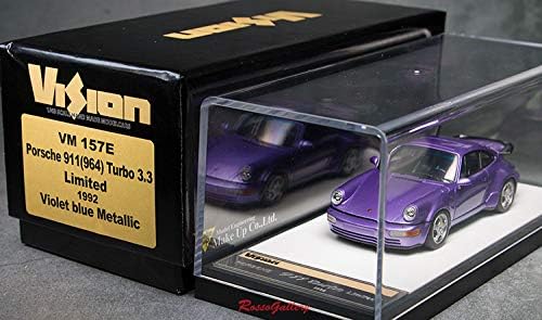 Модели на автомобили Eidolon в мащаб 1/43 Porsche 911 (964) Carrera RS 3.8 1993 Виолетово-син Металик VM157E