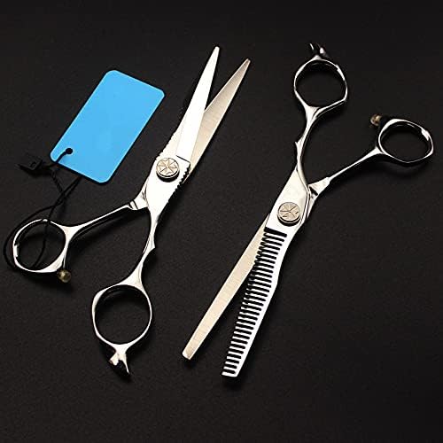 Ножица за подстригване на коса, 6 инча Япония 440c ножица за подстригване на коса фризьорски салон макас филировочные ножици ножица за подстригване на коса фризьорск