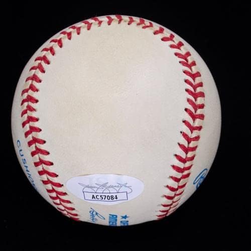 Кен Гриффи-младши Подписа OAL Baseball JSA COA с Автограф #AC57084 - Бейзболни топки с автографи