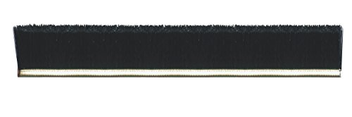 Метална четка Tanis Brush MB250260 с лека подложка от поцинкована стомана 1/8 инча, черна найлонова четина, с Обща