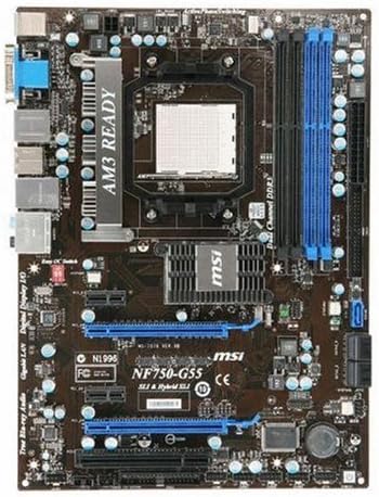 Дънна платка MSI AM3 NVIDIA nForce ATX AMD NF750-G55