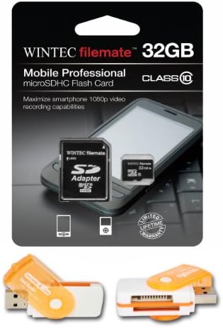 Високоскоростна карта памет microSDHC клас 10 обем 32 GB. Идеален за Samsung Wave S8500. В комплекта е включен и