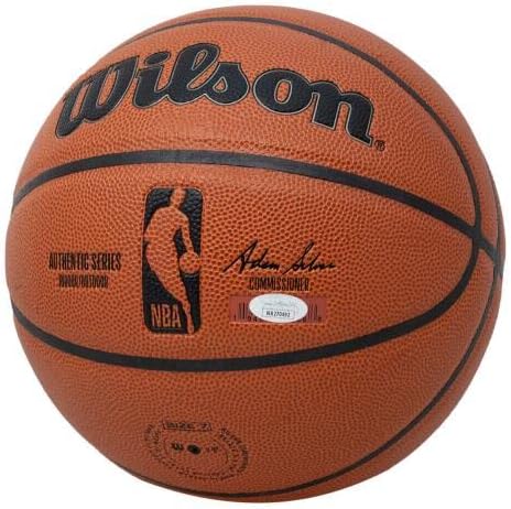 Дезмънд Бейн подписа Мемфис Гриззлиз Уилсън Автентични Баскетболни Топки Футляром JSA - Баскетболни Топки с Автографи