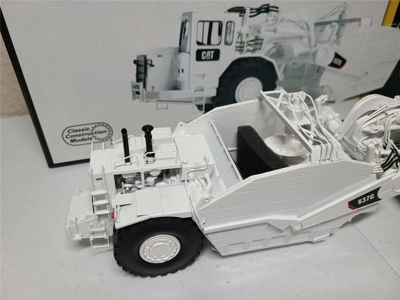 CCM за Скрепер за въглища Caterpillar 637G със Свредел - Бяла Лимитирана серия, Предварително Изработени модел от